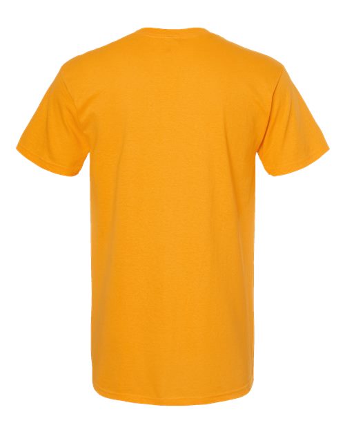 M&O Men's Gold Soft Touch T-Shirt 4800