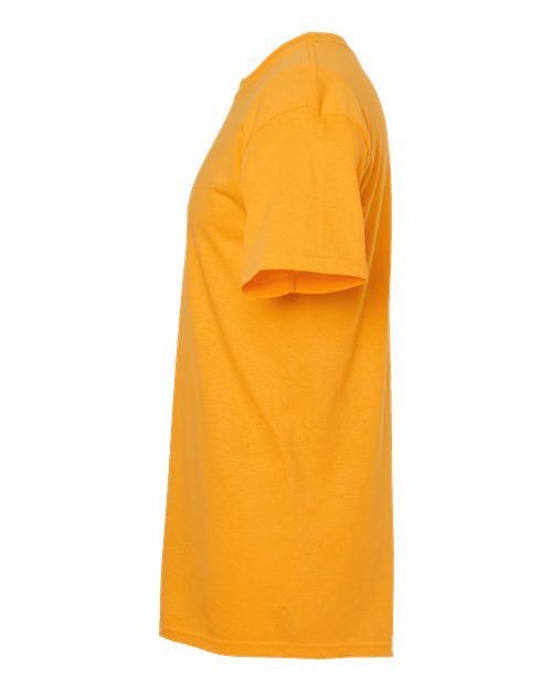 M&O Men's Gold Soft Touch T-Shirt 4800