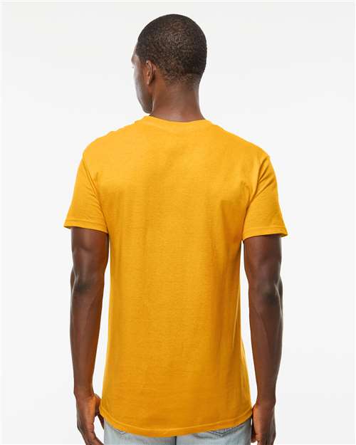 M&O Men's Gold Soft Touch T-Shirt 4800