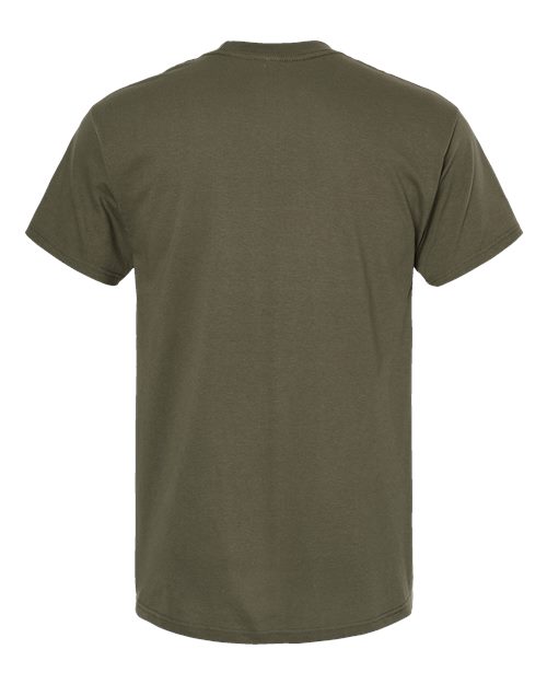 M&O Men's Gold Soft Touch T-Shirt 4800