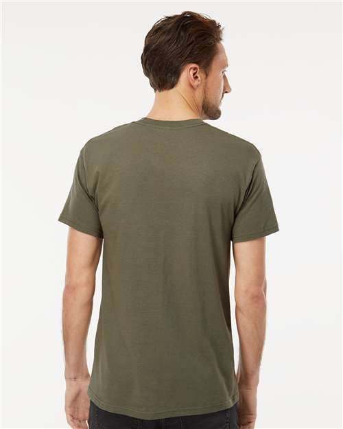 M&O Men's Gold Soft Touch T-Shirt 4800