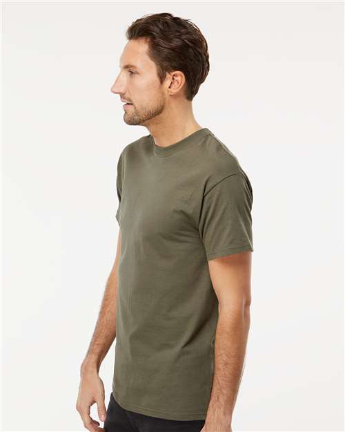 M&O Men's Gold Soft Touch T-Shirt 4800