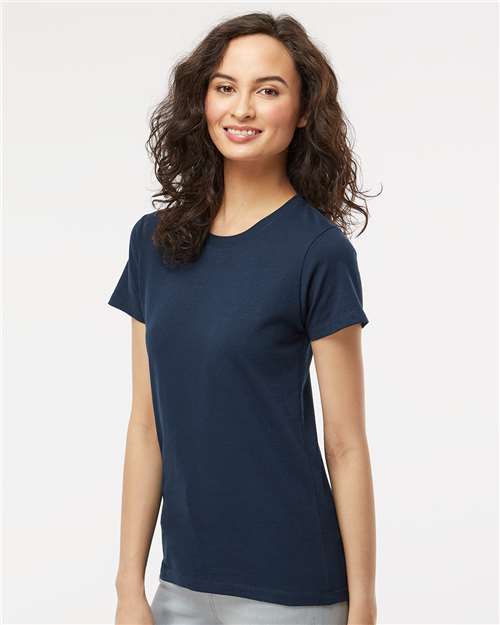 M&O Women's Gold Soft Touch T-Shirt 4810