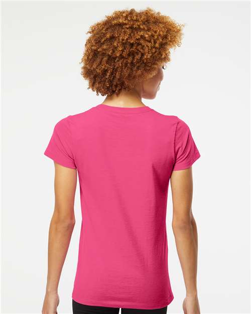 M&O Women's Gold Soft Touch T-Shirt 4810