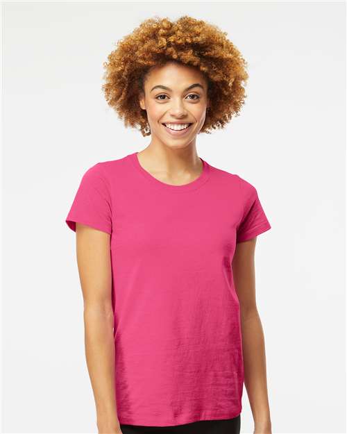 M&O Women's Gold Soft Touch T-Shirt 4810