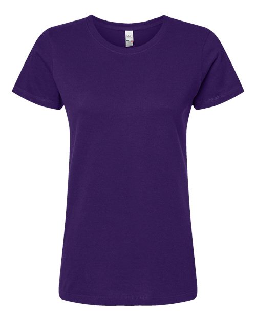 M&O Women's Gold Soft Touch T-Shirt 4810