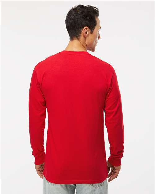 M&O Unisex Gold Soft Touch Long Sleeve T-Shirt 4820