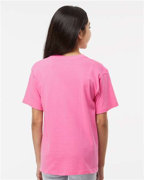 M&O Youth Gold Soft Touch T-Shirt 4850