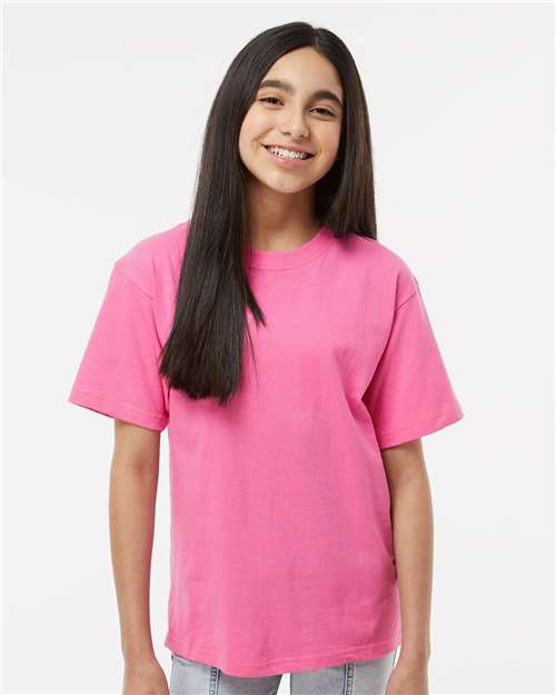 M&O Youth Gold Soft Touch T-Shirt 4850