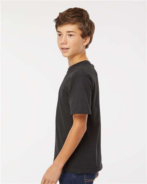 M&O Youth Gold Soft Touch T-Shirt 4850