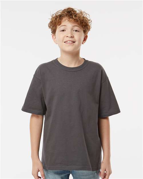 M&O Youth Gold Soft Touch T-Shirt 4850
