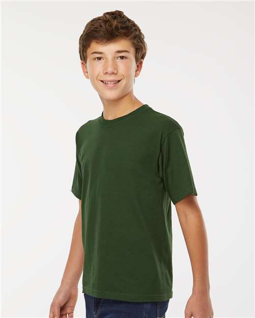 M&O Youth Gold Soft Touch T-Shirt 4850