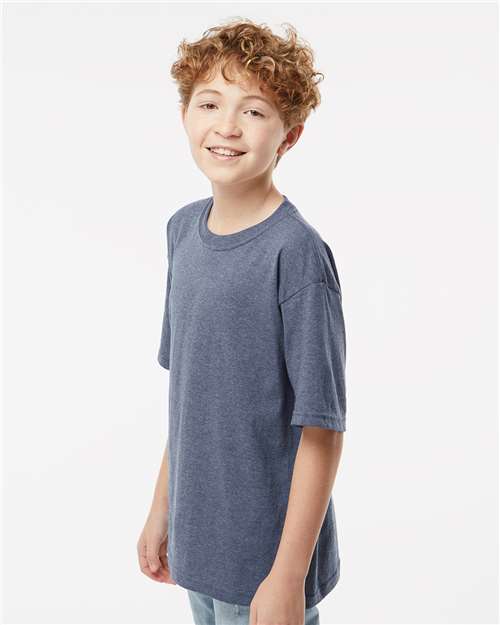 M&O Youth Gold Soft Touch T-Shirt 4850