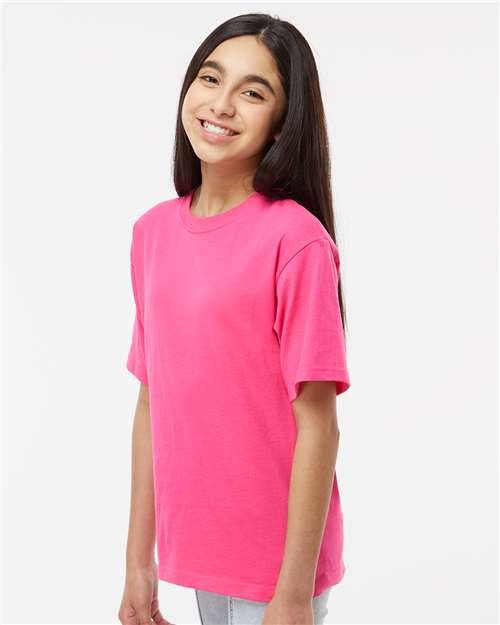 M&O Youth Gold Soft Touch T-Shirt 4850