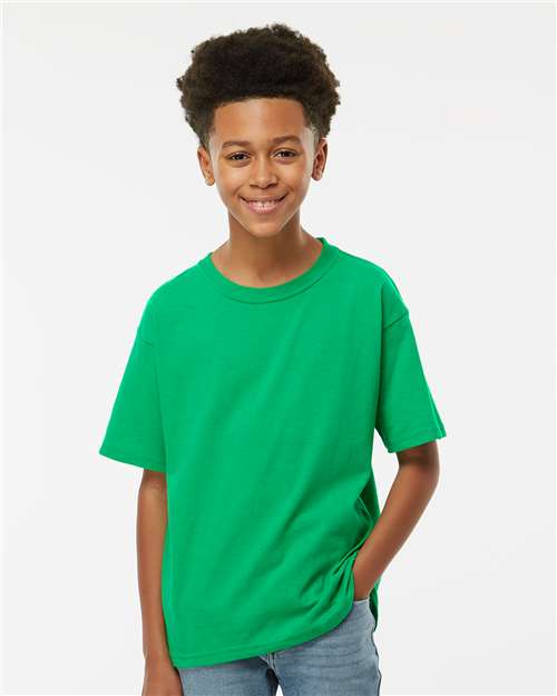 M&O Youth Gold Soft Touch T-Shirt 4850
