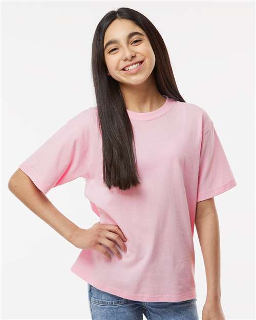 M&O Youth Gold Soft Touch T-Shirt 4850
