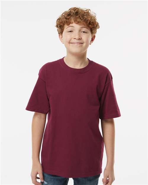M&O Youth Gold Soft Touch T-Shirt 4850