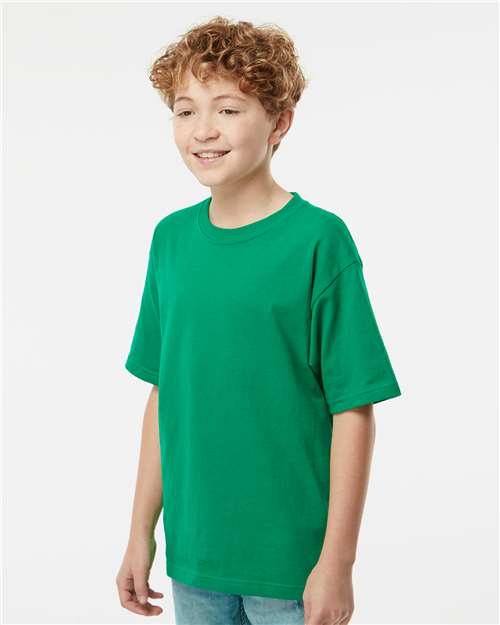 M&O Youth Gold Soft Touch T-Shirt 4850