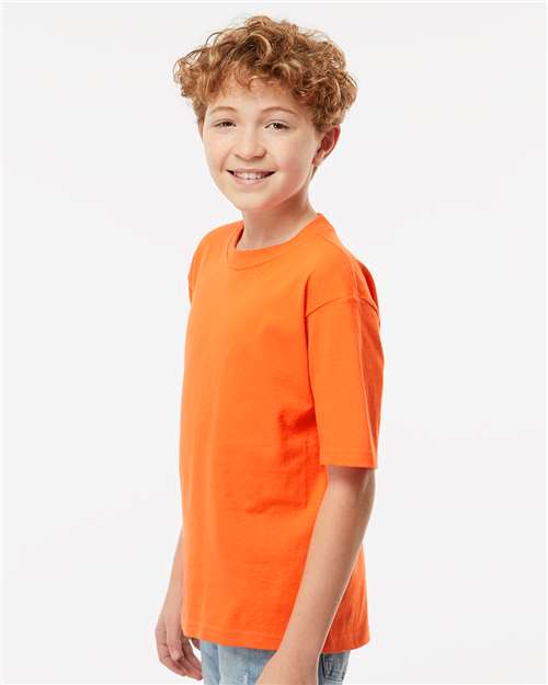 M&O Youth Gold Soft Touch T-Shirt 4850