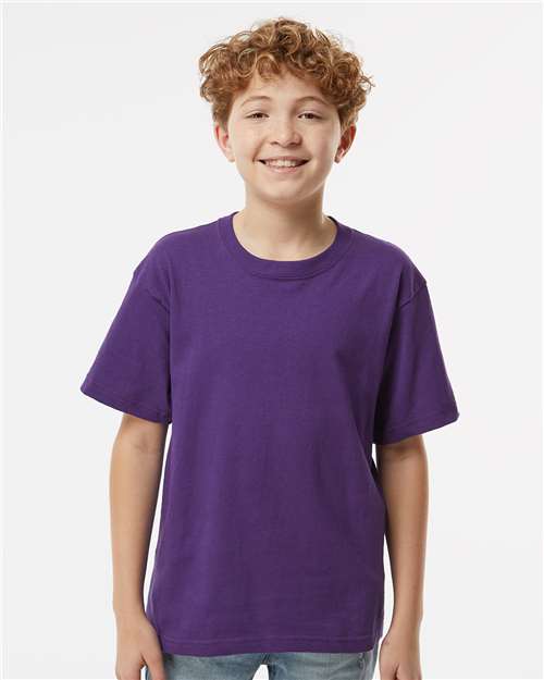 M&O Youth Gold Soft Touch T-Shirt 4850