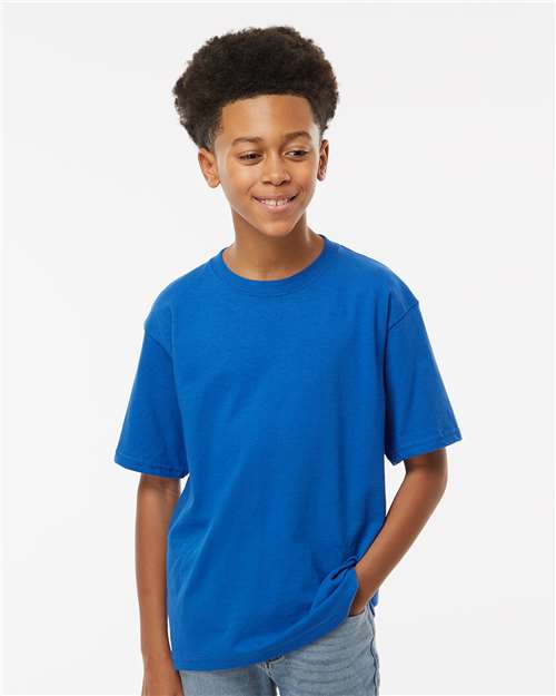 M&O Youth Gold Soft Touch T-Shirt 4850