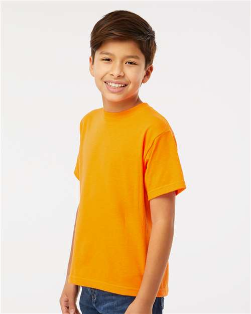 M&O Youth Gold Soft Touch T-Shirt 4850