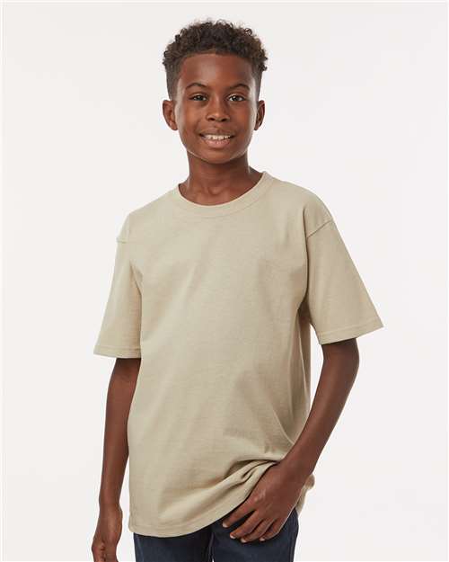 M&O Youth Gold Soft Touch T-Shirt 4850