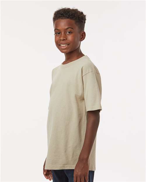M&O Youth Gold Soft Touch T-Shirt 4850