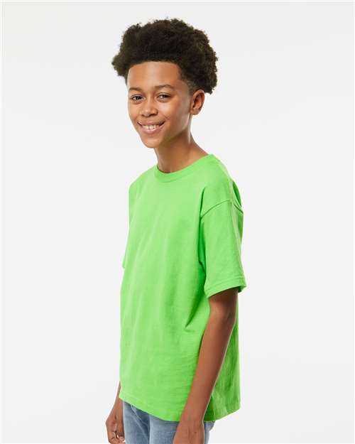 M&O Youth Gold Soft Touch T-Shirt 4850