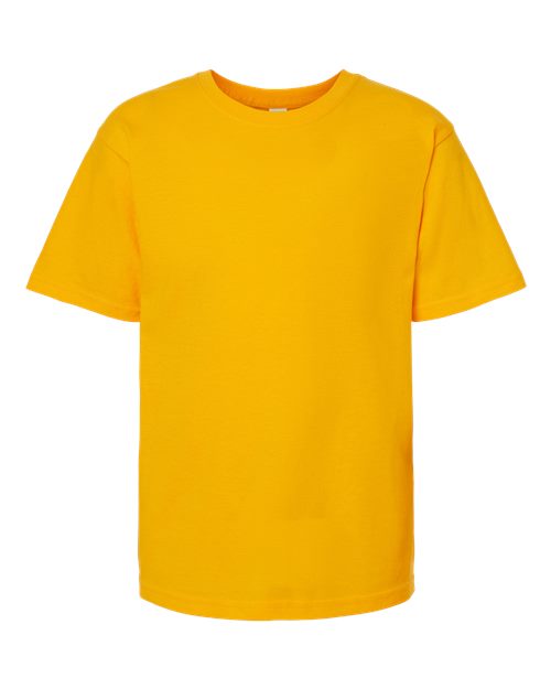 M&O Youth Gold Soft Touch T-Shirt 4850