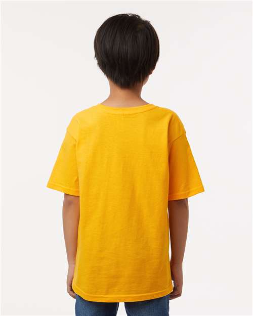 M&O Youth Gold Soft Touch T-Shirt 4850