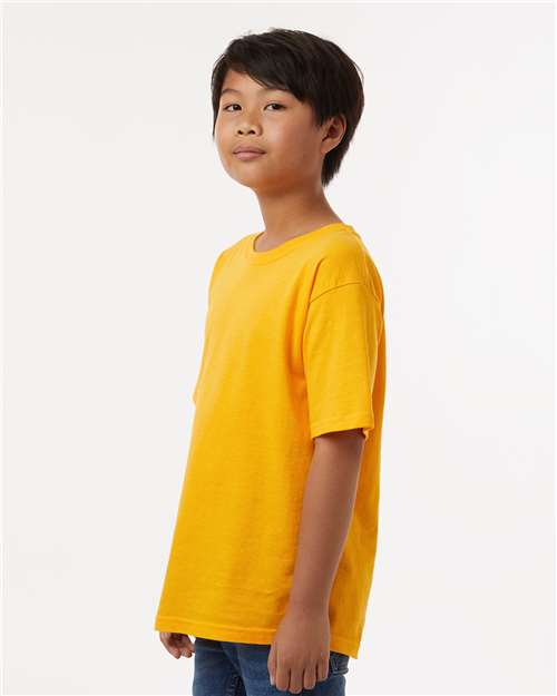 M&O Youth Gold Soft Touch T-Shirt 4850