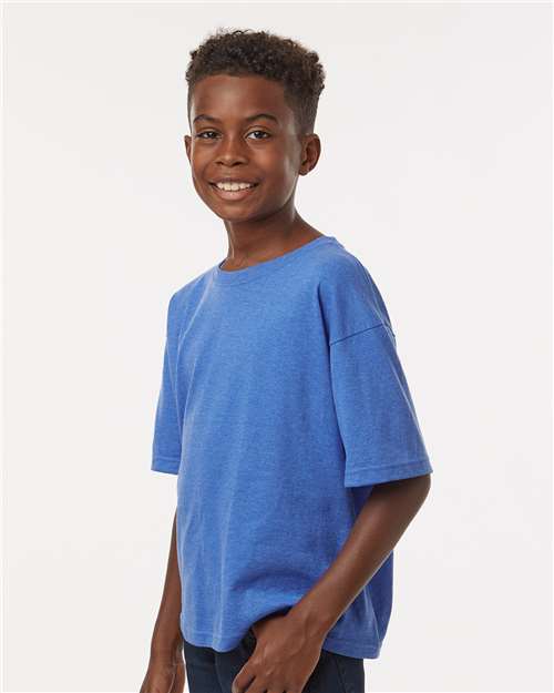 M&O Youth Gold Soft Touch T-Shirt 4850