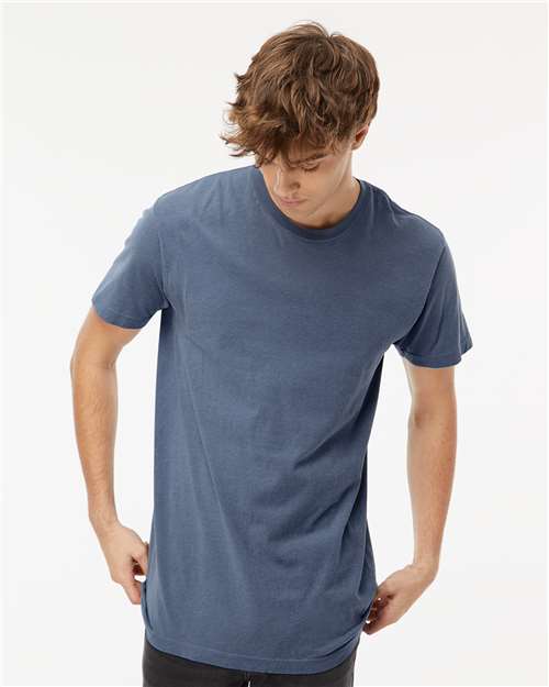 M&O Unisex Vintage Garment-Dyed T-Shirt 6500M