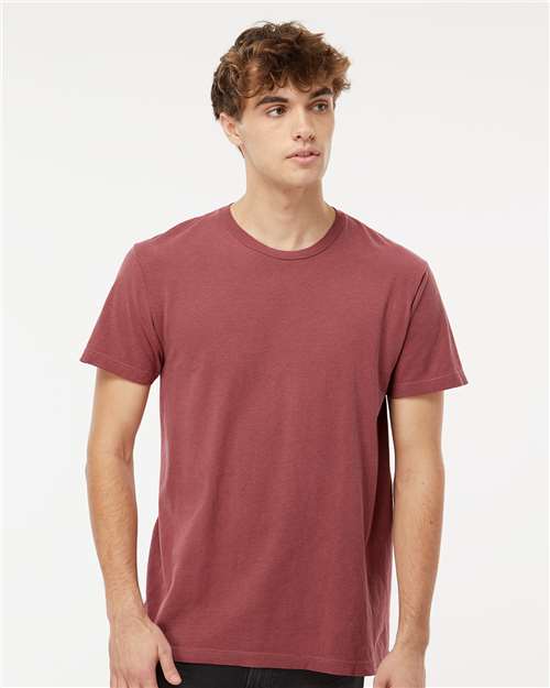 M&O Unisex Vintage Garment-Dyed T-Shirt 6500M