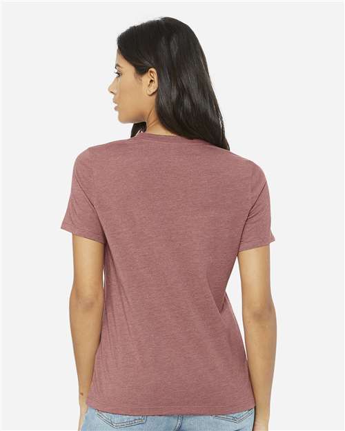 BELLA + CANVAS Women’s Relaxed Fit Heather CVC Tee 6400CVC