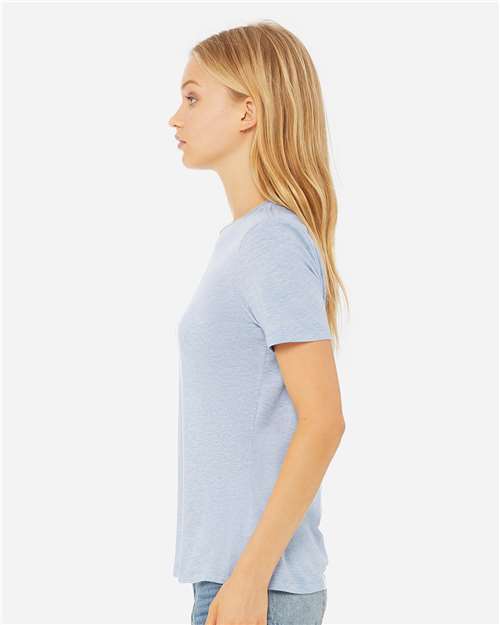 BELLA + CANVAS Women’s Relaxed Fit Heather CVC Tee 6400CVC
