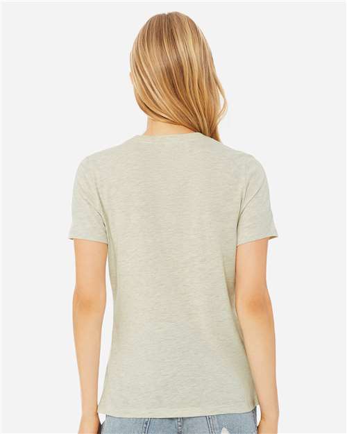 BELLA + CANVAS Women’s Relaxed Fit Heather CVC Tee 6400CVC