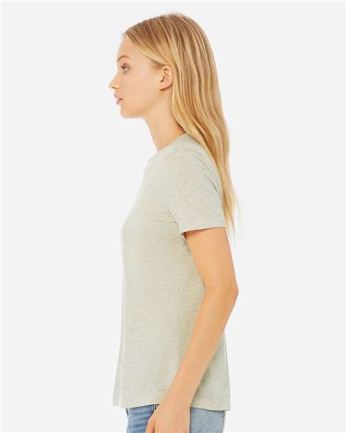 BELLA + CANVAS Women’s Relaxed Fit Heather CVC Tee 6400CVC