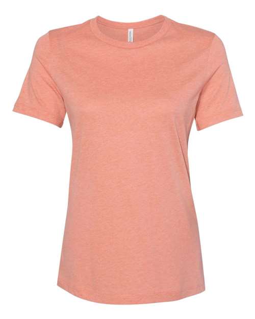 BELLA + CANVAS Women’s Relaxed Fit Heather CVC Tee 6400CVC