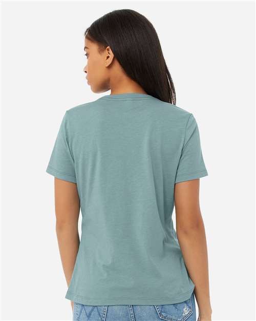 BELLA + CANVAS Women’s Relaxed Fit Heather CVC Tee 6400CVC