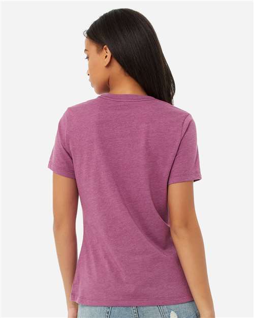 BELLA + CANVAS Women’s Relaxed Fit Heather CVC Tee 6400CVC
