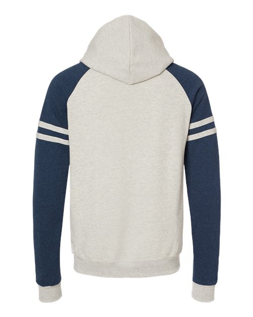JERZEES Unisex Nublend® Varsity Colorblocked Raglan Hooded Sweatshirt 97CR