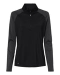 Adidas Women's Ultimate365 Lightweight Raglan Quarter-Zip Pullover A521