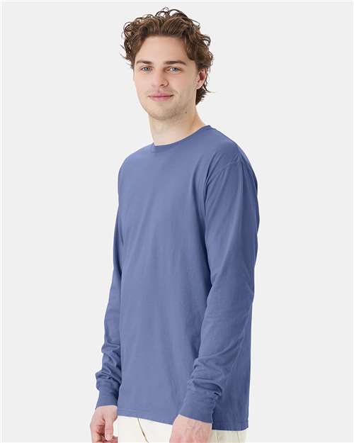 ComfortWash by Hanes Unisex Garment-Dyed Long Sleeve T-Shirt GDH200