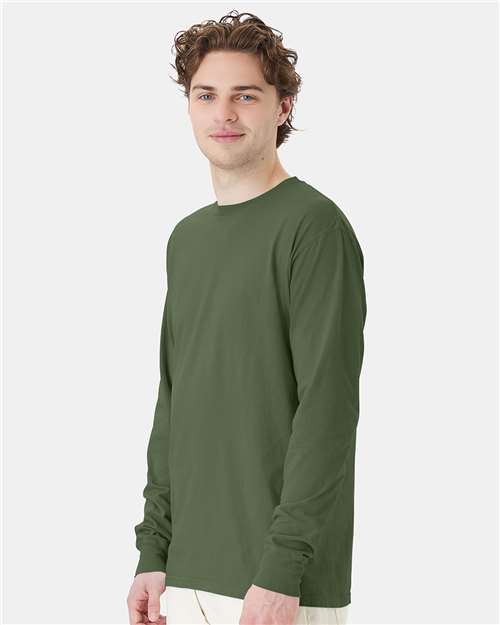 ComfortWash by Hanes Unisex Garment-Dyed Long Sleeve T-Shirt GDH200