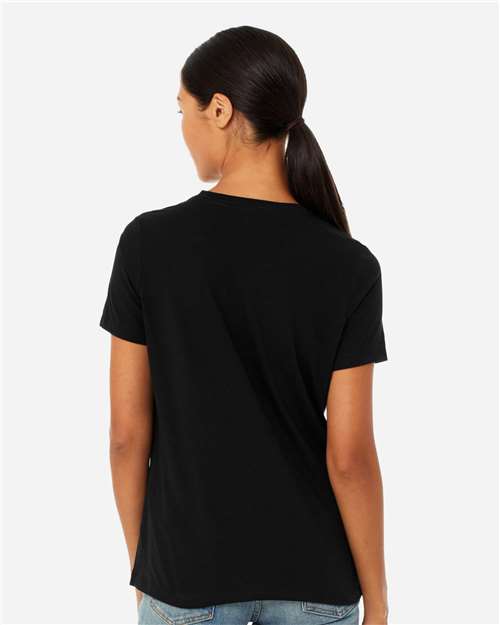 BELLA + CANVAS Women’s Relaxed Fit Heather CVC Tee 6400CVC