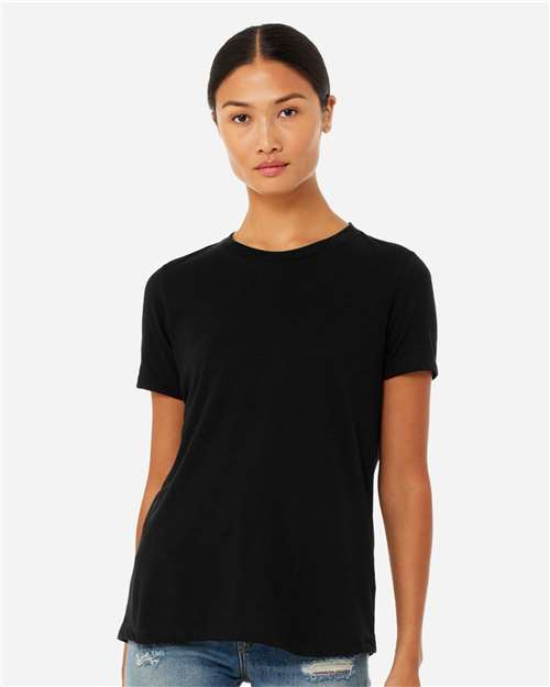 BELLA + CANVAS Women’s Relaxed Fit Heather CVC Tee 6400CVC