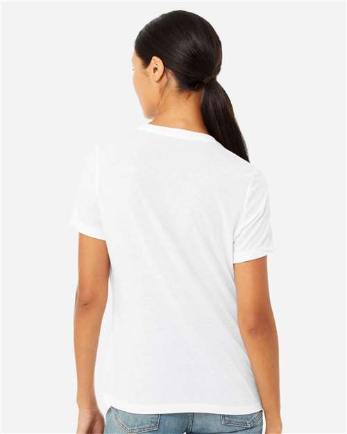 BELLA + CANVAS Women’s Relaxed Fit Heather CVC Tee 6400CVC