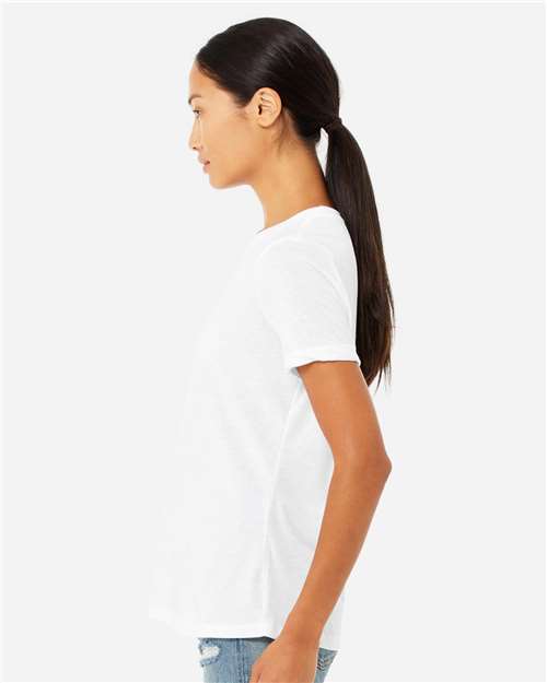 BELLA + CANVAS Women’s Relaxed Fit Heather CVC Tee 6400CVC